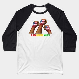 black history month Baseball T-Shirt